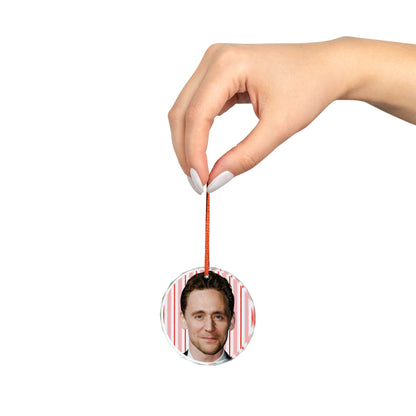 Tom Hiddleston Christmas Ornament | Celebrity Fan Gift Keepsake