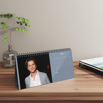 Matt Bomer 2027 Desk Calendar Vol 4 | Spiral Bound Photo Calendar | Fan Gift