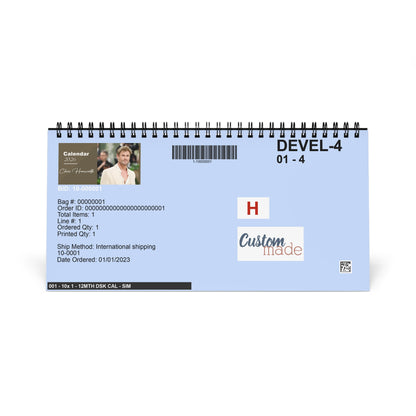 Chris Hemsworth 2026 Desk Calendar |  Celebrity Gift | Office Decor