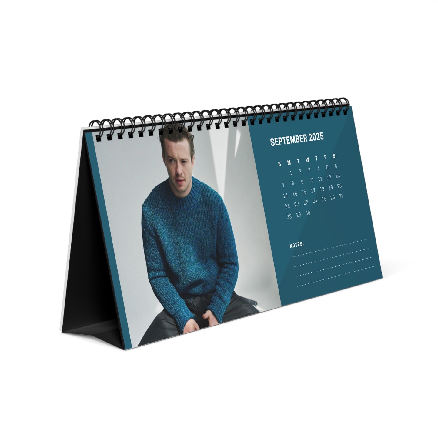 Joseph Quinn 2024 Desk Calendar | Joseph Quinn Calendar | Fan GIft