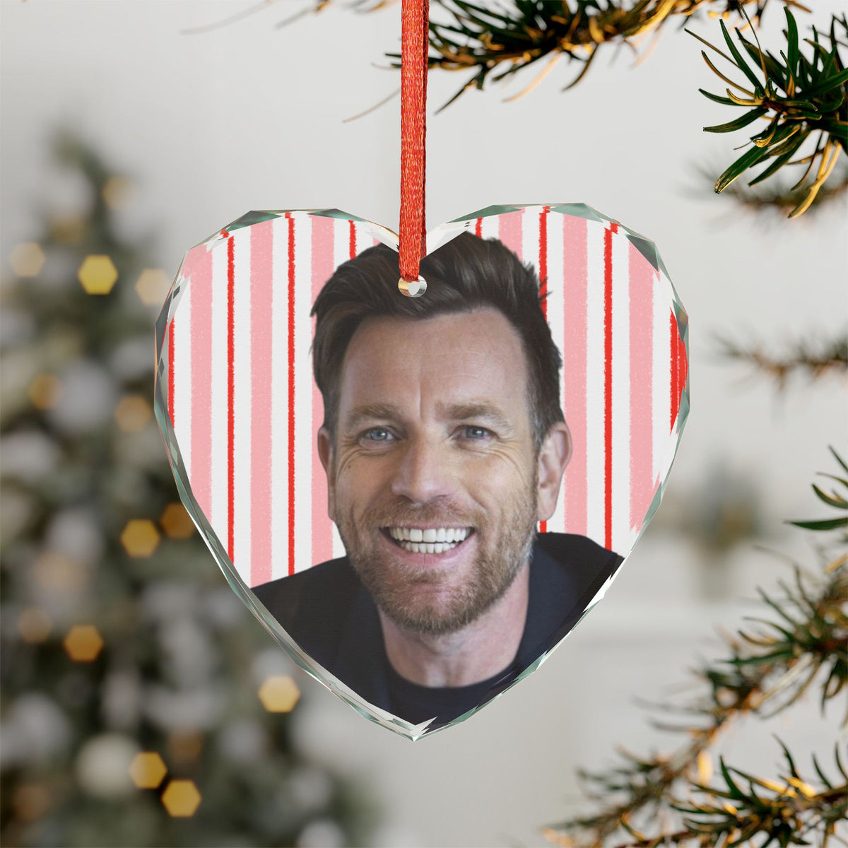 Ewan McGregor Christmas Ornament | Celebrity Fan Gift Keepsake