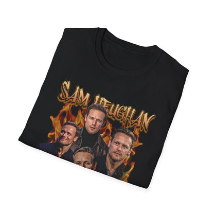 Sam Heughan Unisex Fan Gift T-Shirt  - Fan T-Shirt Premium Collection