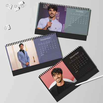 Taylor Zakhar Perez 2027 Desk Calendar Vol 2 | Spiral Bound Photo Calendar | Fan Gift