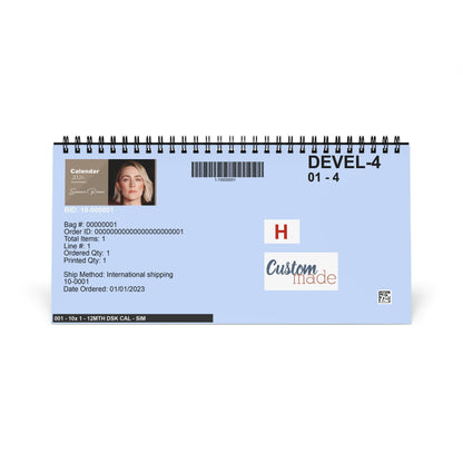 Saoirse Ronan 2026 Desk Calendar | Premium Spiral Bound Celebrity Photo Calendar | High-Quality Fan Gift & Desk Décor