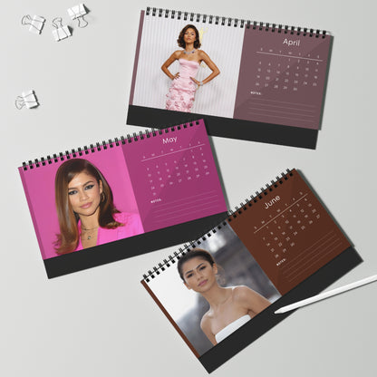 Zendaya 2026 Desk Calendar | Stylish Hollywood Star | Celebrity Gift for FansMovie  TV Decor | Celebrity Planner