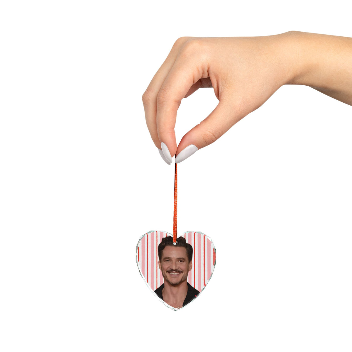 Pedro Pascal Christmas Ornament | Celebrity Fan Gift Keepsake