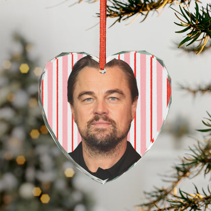 Leonardo DiCaprio Christmas Ornament | Celebrity Fan Gift Keepsake
