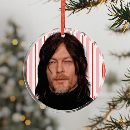 Norman Reedus Christmas Ornament | Celebrity Fan Gift Keepsake