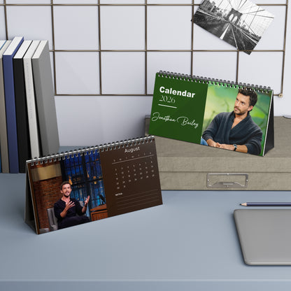 Jonathan Bailey 2026 Desk Calendar  | Celebrity Gift | Office Decor