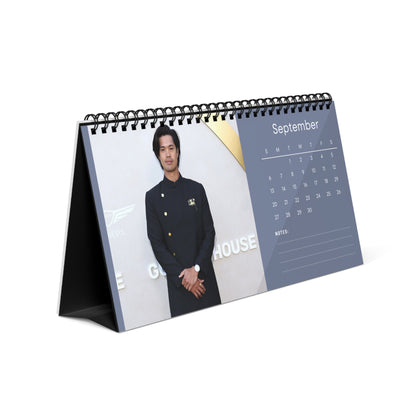 Ross Butler 2026 Desk Calendar | Premium Spiral Bound Celebrity Photo Calendar | High-Quality Fan Gift & Desk Décor