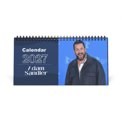 Adam Sandler 2027 Desk Calendar Vol 4 | Spiral Bound Photo Calendar | Fan Gift