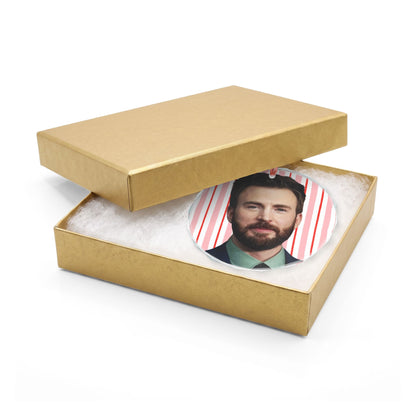 Chris Evans Christmas Ornament | Celebrity Fan Gift Keepsake