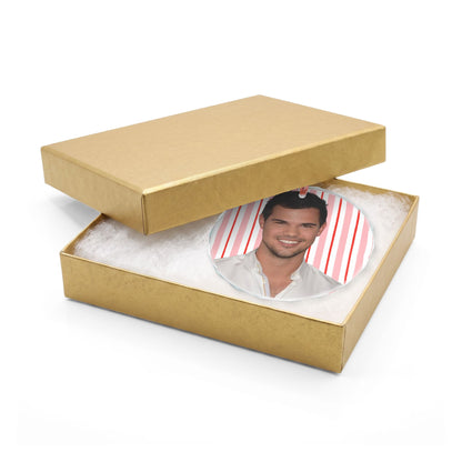 Taylor Lautner Christmas Ornament | Celebrity Fan Gift Keepsake