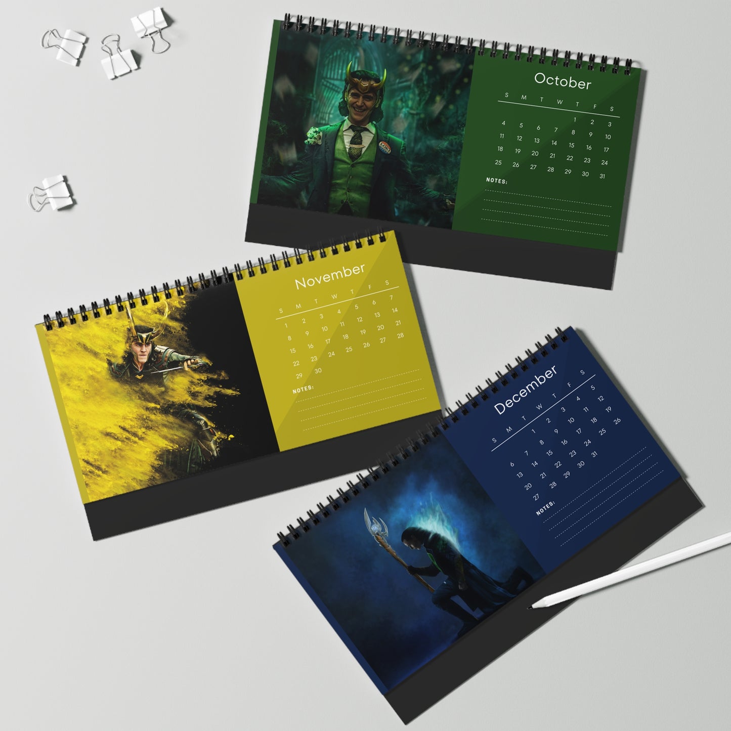loki 2026 Desk Calendar NOT TO PUBLISH
