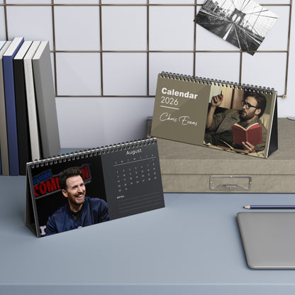 Chris Evans 2026 Desk Calendar dont activate