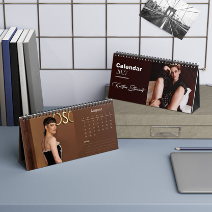 Kristen Stewart 2027 Desk Calendar Vol 3 | Spiral Bound Photo Calendar | Fan Gift