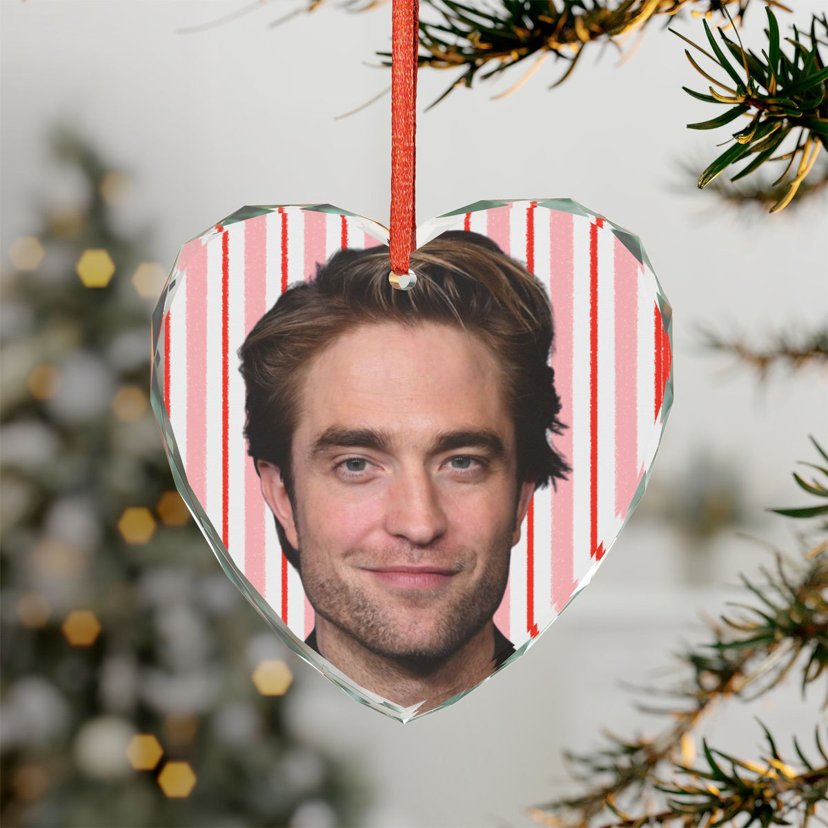 Robert Pattinson Christmas Ornament | Celebrity Fan Gift Keepsake