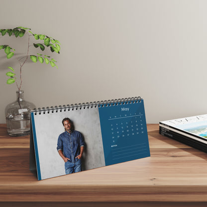 Travis Fimmel 2026 Desk Calendar | Star Photo Calendar | Actor Gift for Fans