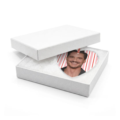 Pedro Pascal Christmas Ornament | Celebrity Fan Gift Keepsake