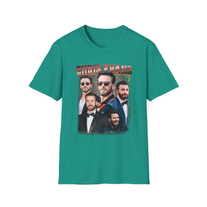 Chris Evans Art T-Shirt  - Fan T-Shirt Premium Collection