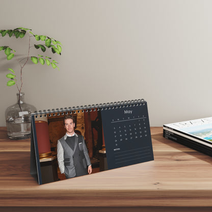 Will Poulter 2026 Desk Calendar |  Star Calendar | Actor Gift for Fans
