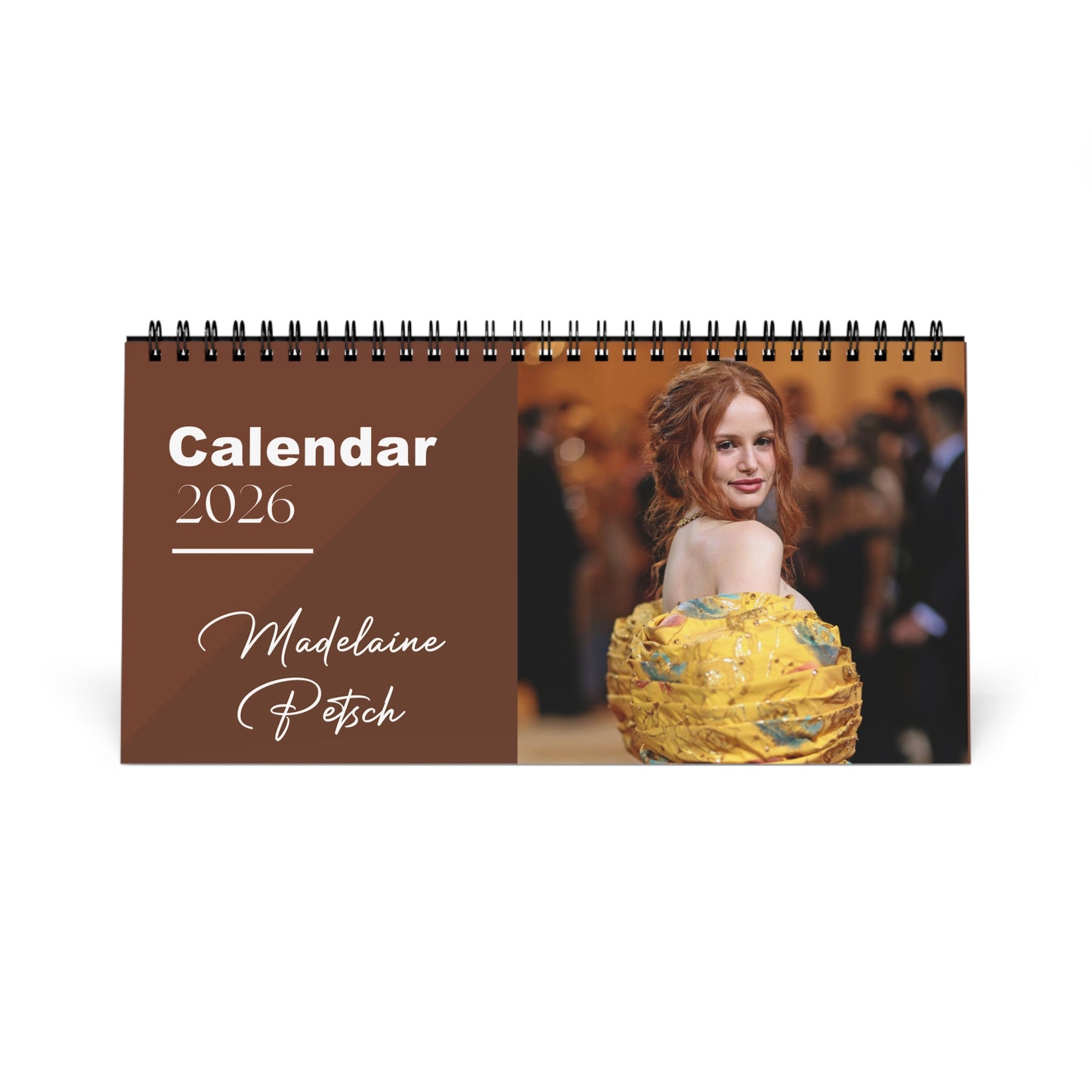 Madelaine Petsch 2026 Desk Calendar | Premium Spiral Bound Celebrity Photo Calendar | Stylish Collectible Gift for Fans & Desk Décor