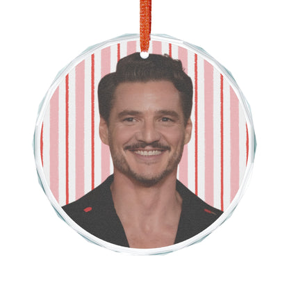 Pedro Pascal Christmas Ornament | Celebrity Fan Gift Keepsake