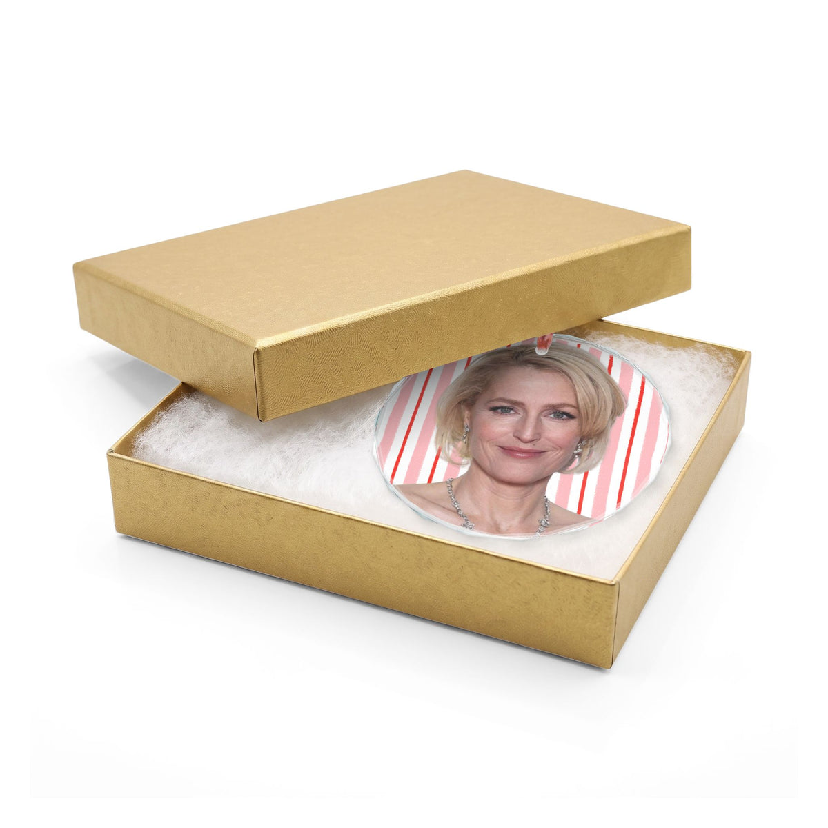 Gillian Anderson Christmas Ornament | Celebrity Fan Gift Keepsake