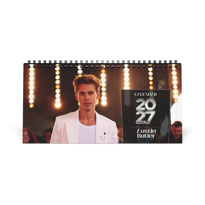 Austin Butler 2027 Desk Calendar Vol 3 | Spiral Bound Photo Calendar | Fan Gift