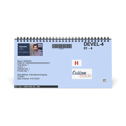 Jake Gyllenhaal 2026 Desk Calendar | Premium Spiral Bound Celebrity Photo Calendar | High-Quality Fan Gift & Desk Décor
