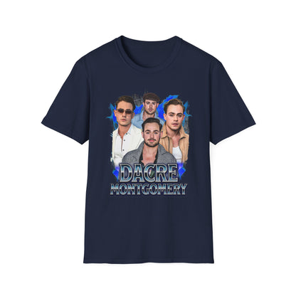 Dacre Montgomery Unisex T-Shirt | Power Ranger & Stranger Things Icon Graphic Tee | Perfect Gift for Fans
