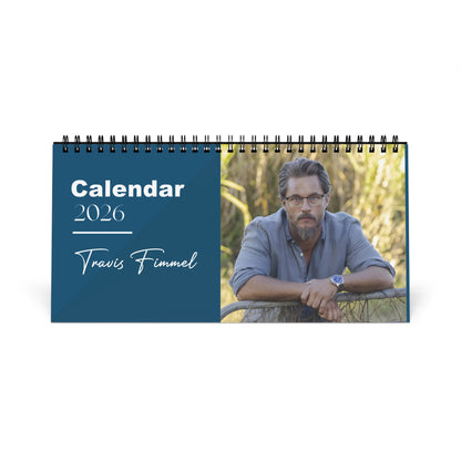 Travis Fimmel 2026 Desk Calendar | Star Photo Calendar | Actor Gift for Fans