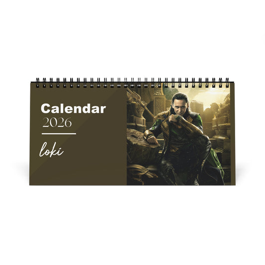 loki 2026 Desk Calendar NOT TO PUBLISH