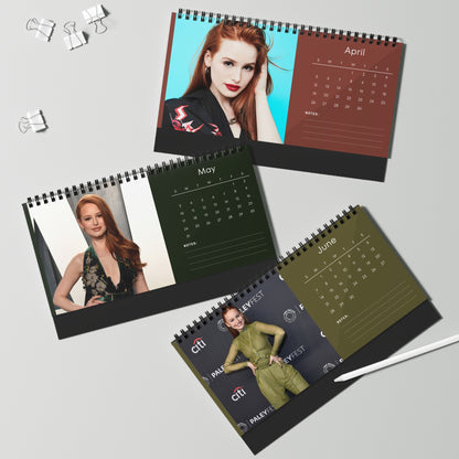 Madelaine Petsch 2026 Desk Calendar | Premium Spiral Bound Celebrity Photo Calendar | Stylish Collectible Gift for Fans & Desk Décor