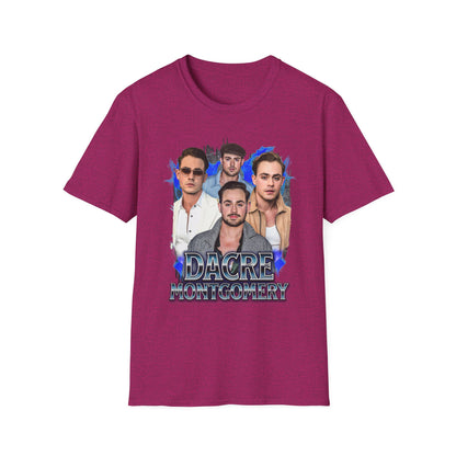 Dacre Montgomery Unisex T-Shirt | Power Ranger & Stranger Things Icon Graphic Tee | Perfect Gift for Fans