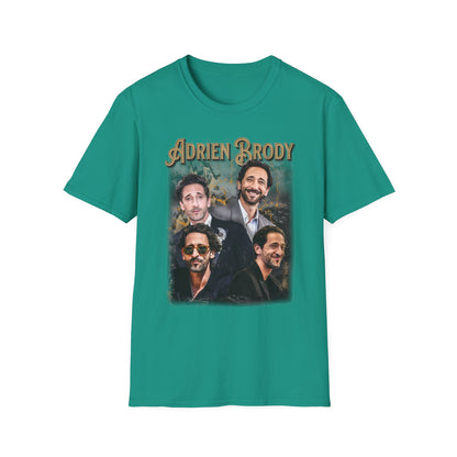 Adrien Brody Art T-Shirt Unisex Soft-Style T-Shirt  - Fan T-Shirt Premium Collection
