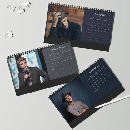 Boyd Holbrook 2026 Desk Calendar | The Predator  Narcos Actor Planner | Hollywood Star Gift | Movie  TV Decor