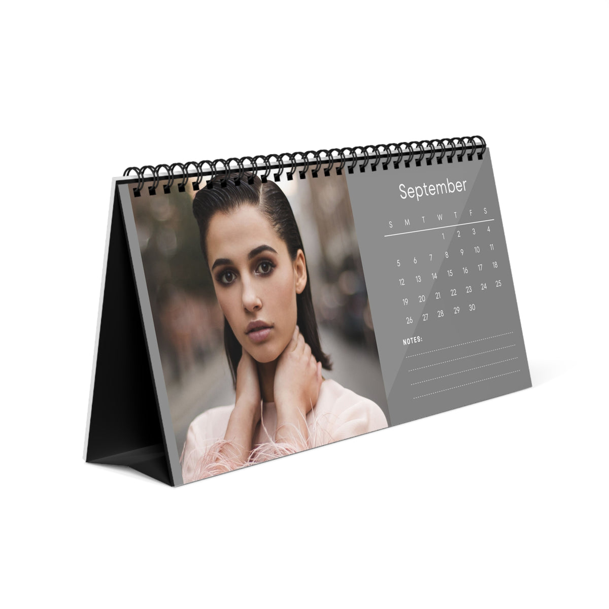 Naomi Scott 2027 Desk Calendar Vol 2 | Spiral Bound Photo Calendar | Fan Gift