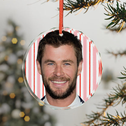 Chris Hemsworth Christmas Ornament | Celebrity Fan Gift Keepsake