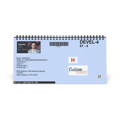 Dacre Montgomery 2026 Desk Calendar | Stranger Things Actor Planner | Movie & TV Star Gift | Hollywood Decor | 2026 Calendar