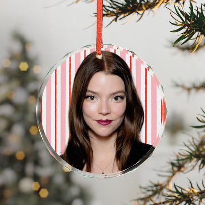 Anya Taylor-Joy Christmas Ornament | Celebrity Fan Gift Keepsake