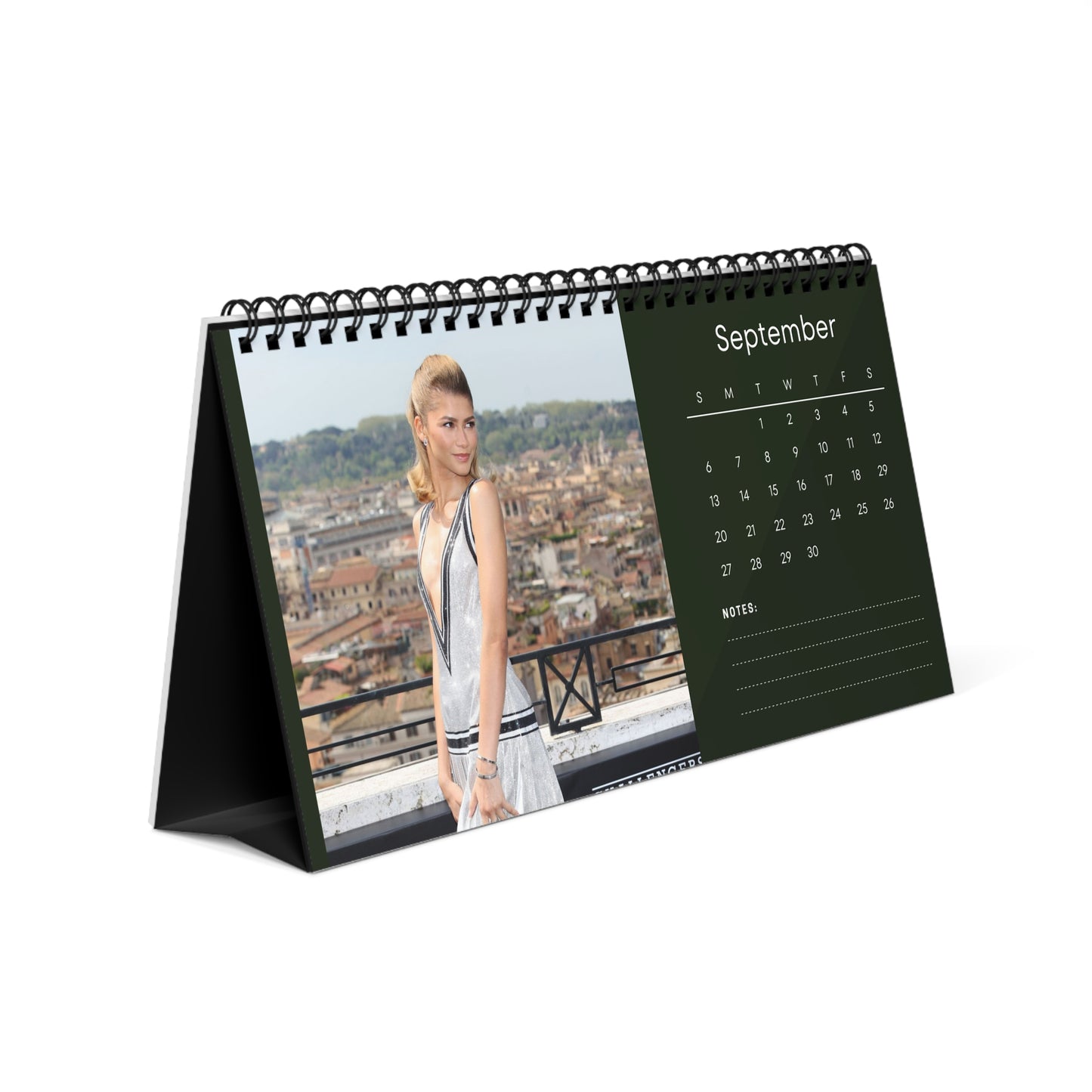 Zendaya 2026 Desk Calendar | Stylish Hollywood Star | Celebrity Gift for FansMovie  TV Decor | Celebrity Planner