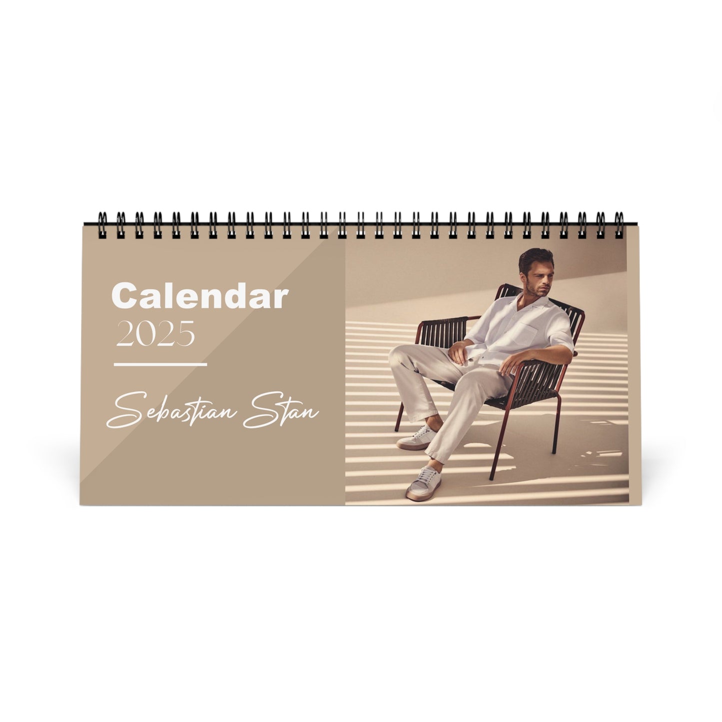 Sebastian Stan 2024 Desk Calendar | Sebastian Stan Calendar | Fan Gift