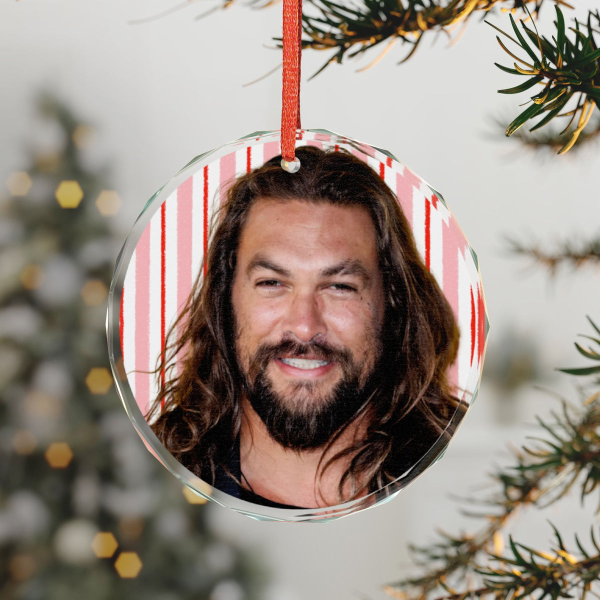 Jason Momoa Christmas Ornament | Celebrity Fan Gift Keepsake