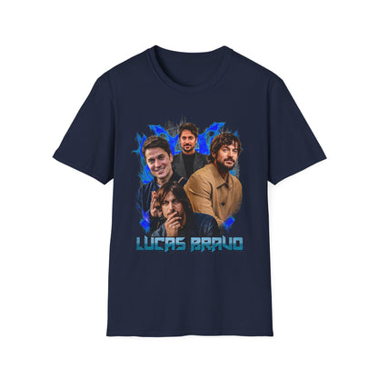 Lucas Bravo Unisex T-Shirt Fan Gift  |  French Star Character Art