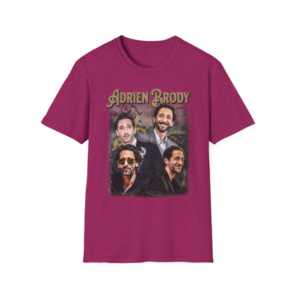 Adrien Brody Art T-Shirt Unisex Soft-Style T-Shirt  - Fan T-Shirt Premium Collection