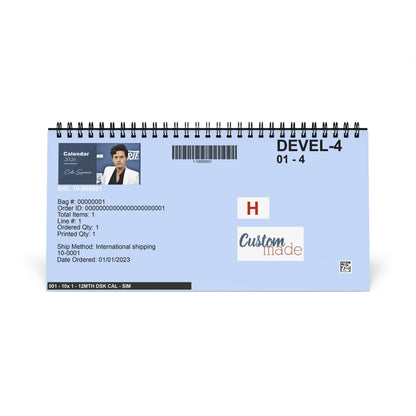 Cole Sprouse 2026 Desk Calendar | Riverdale Actor Planner | Hollywood Star Gift | Jughead Jones Calendar | TV & Movie Decor