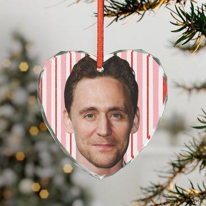 Tom Hiddleston Christmas Ornament | Celebrity Fan Gift Keepsake