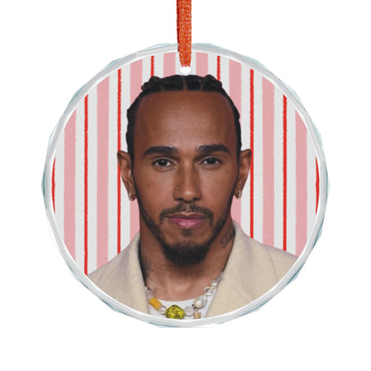 Lewis Hamilton Christmas Ornament | Celebrity Fan Gift Keepsake