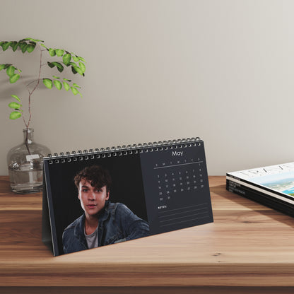 Benjamin Wadsworth 2027 Desk Calendar Vol 1 | Spiral Bound Photo Calendar | Fan Gift